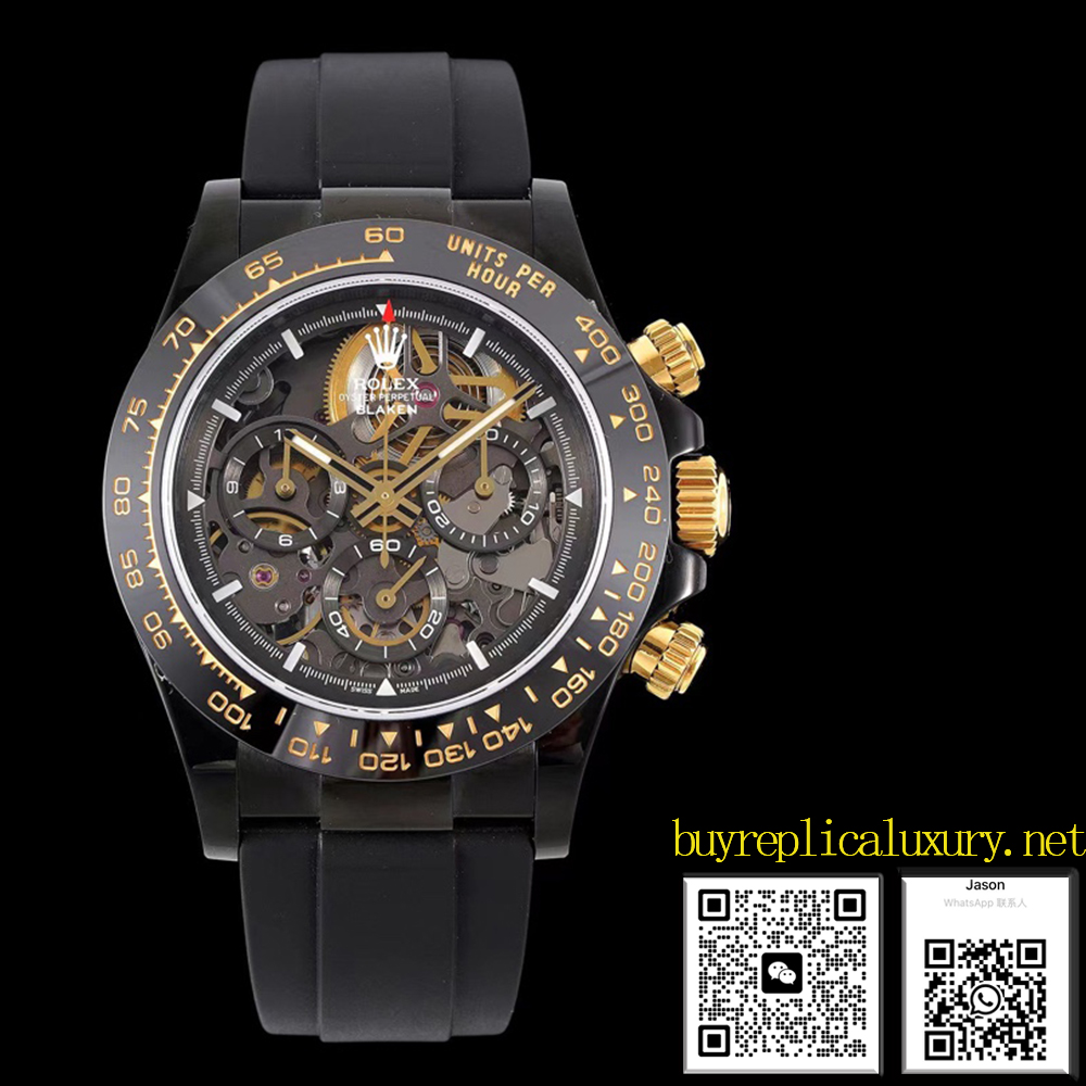 Rolex Daytona Blaken Black
