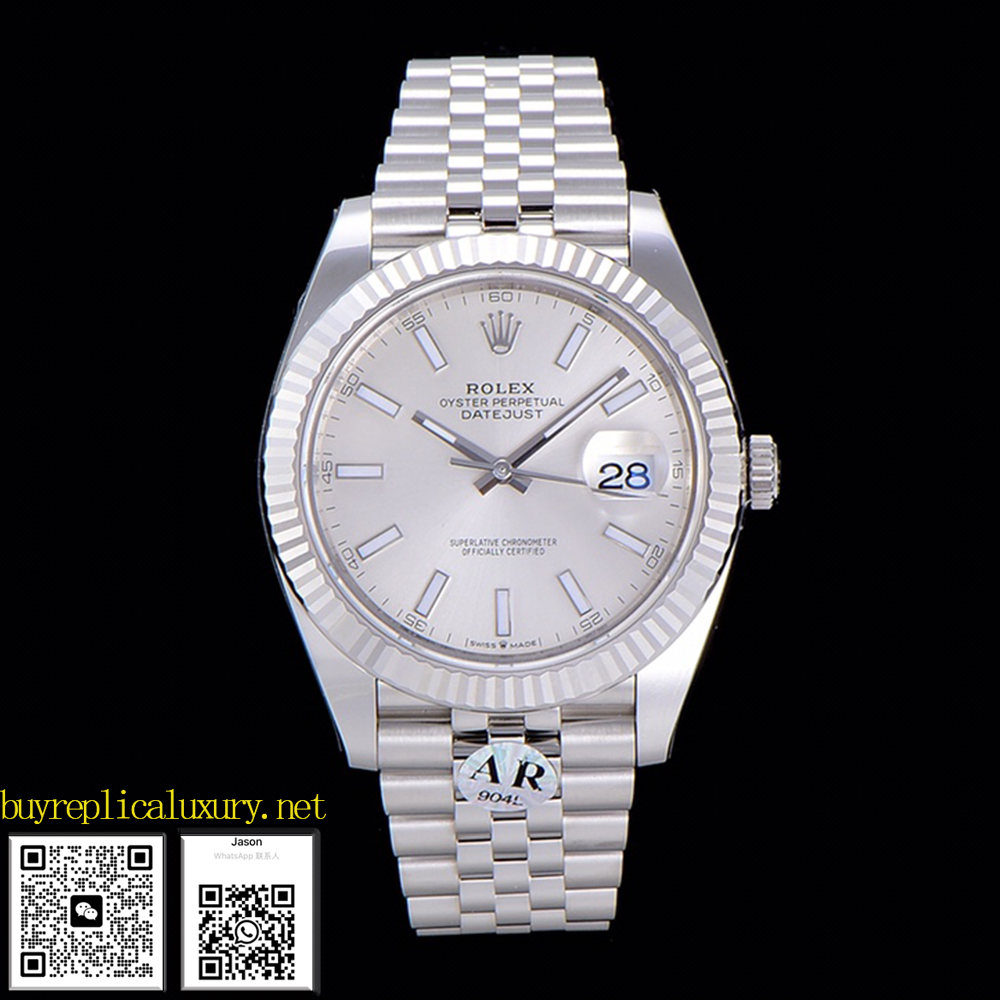 Rolex Datejust Steel Jubilee Silver Dial