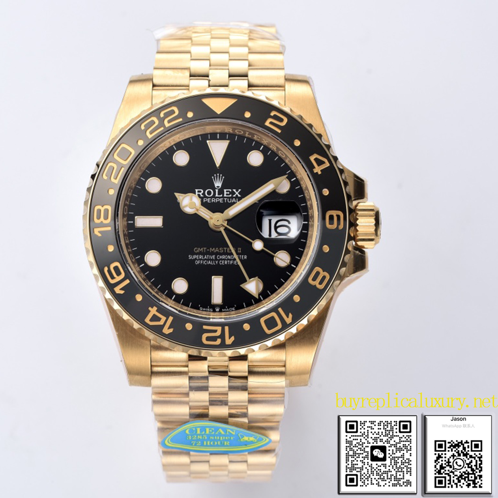 Rolex GMT-Master II Oyster or jaune