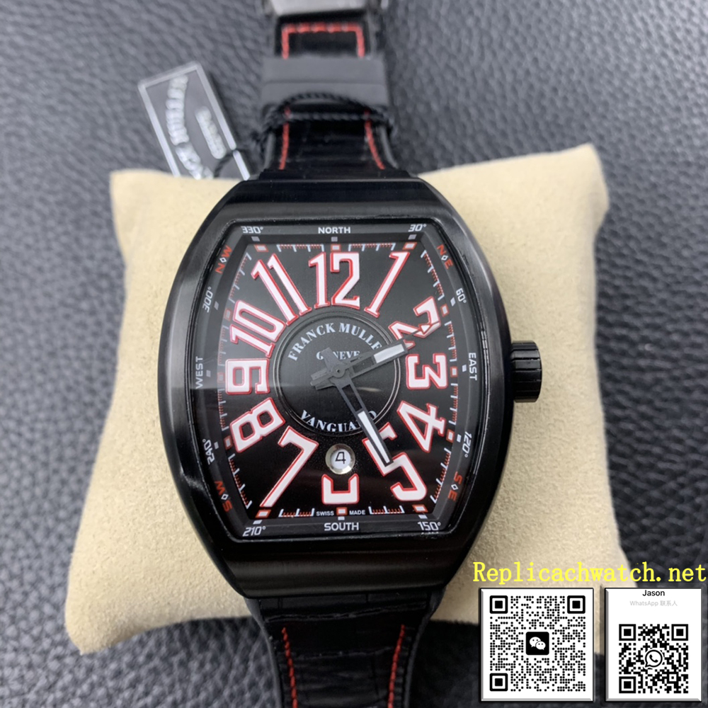 Franck Muller Vanguard Watch Titanium Black