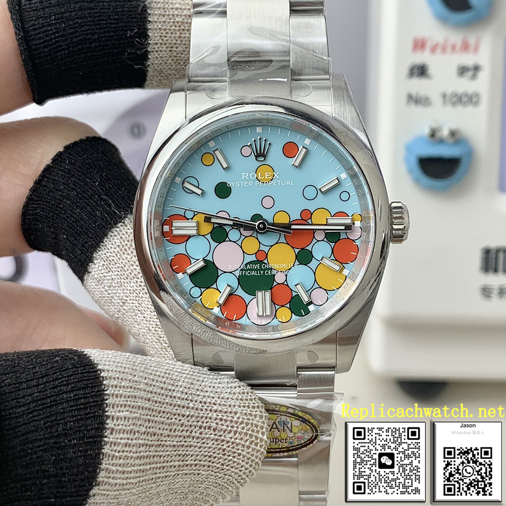 Rolex Oyster Perpetual Watch 41mm 124300-0008 Celebration Dial