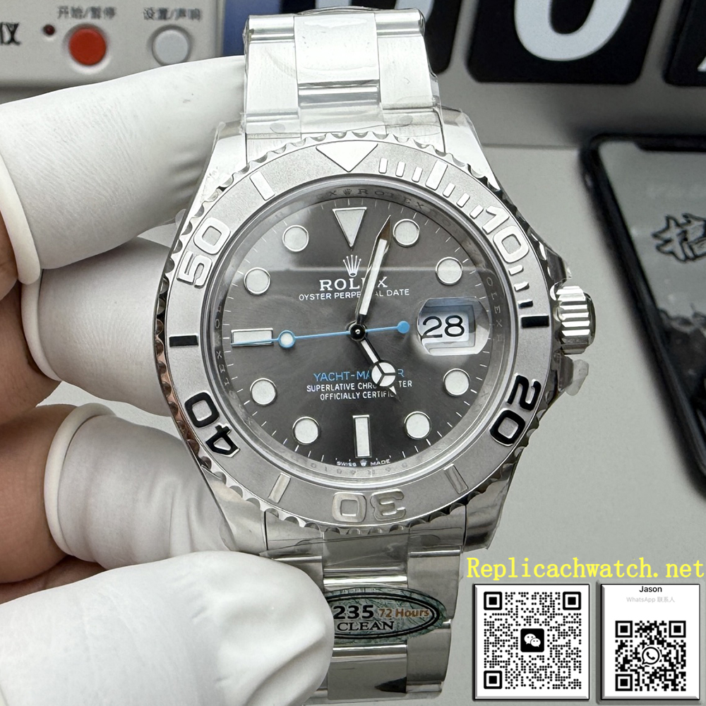 Rolex Yacht-Master 40 Oystersteel et platine M126622-0001